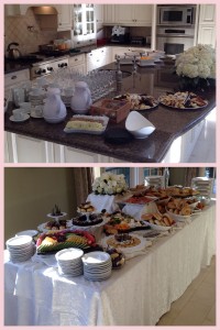 Wedding breakfast catered